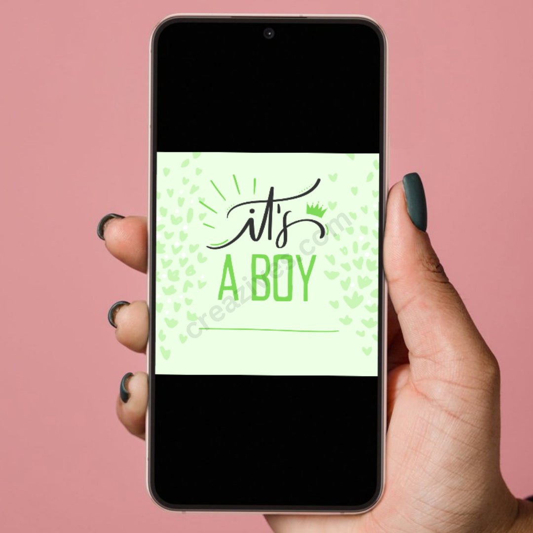 Baby Announcement Post - creazives