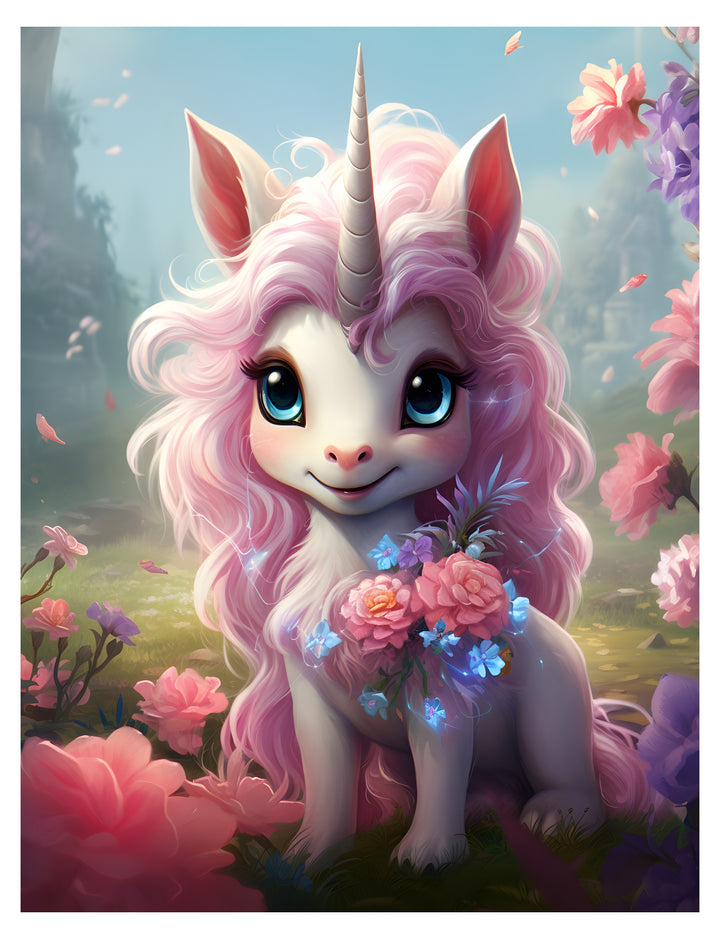 Baby Unicorns Coloring Book 02