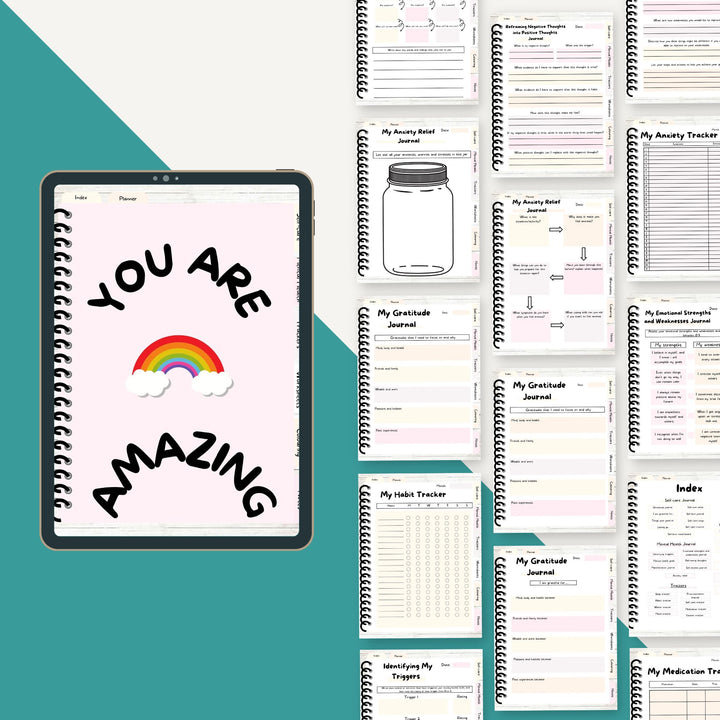 Digital Mental Health Planner 1 - creazives
