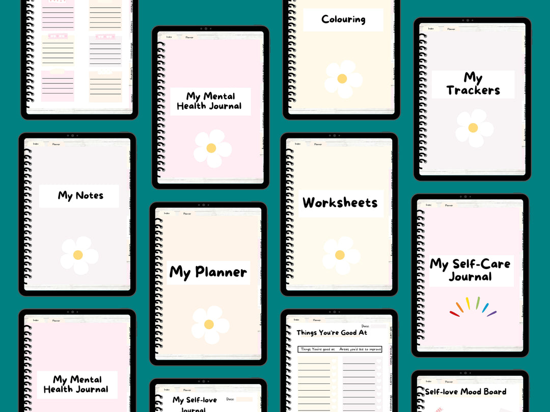 Digital Mental Health Planner 1 - creazives