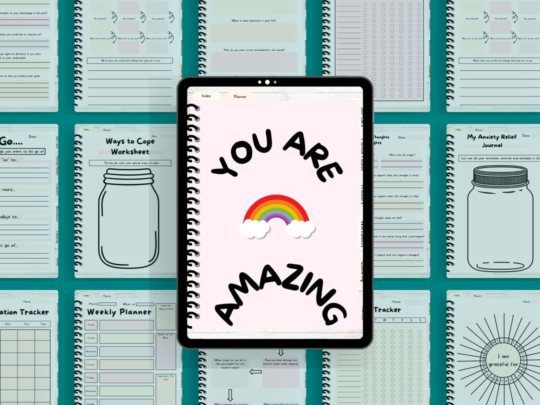 Digital Mental Health Planner 1 - creazives