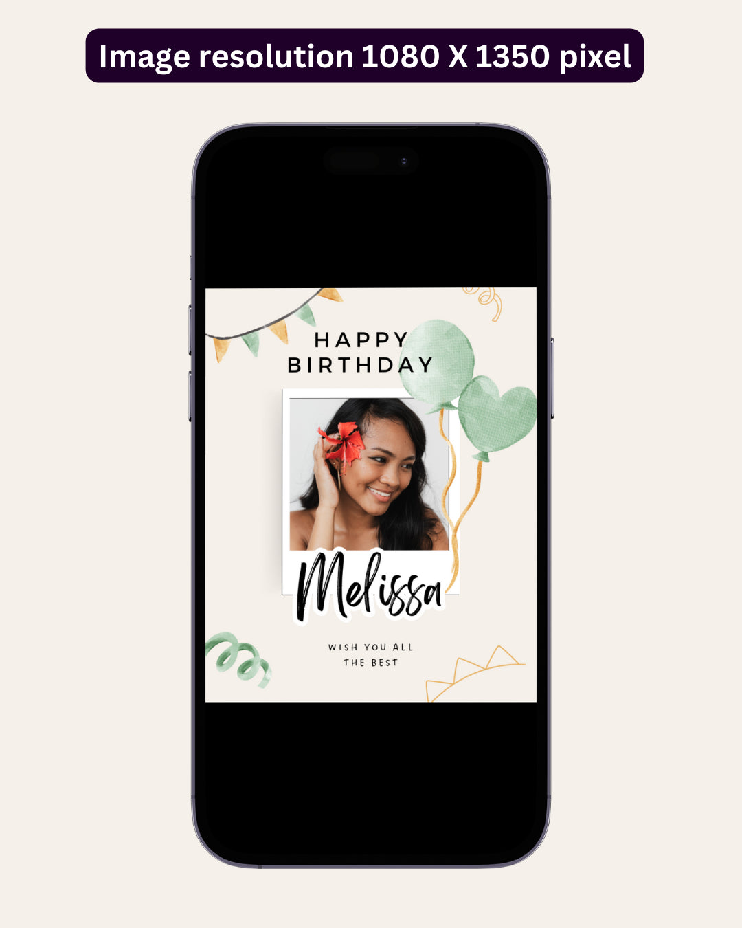 Happy Birthday Post - Image Personalized - creazives