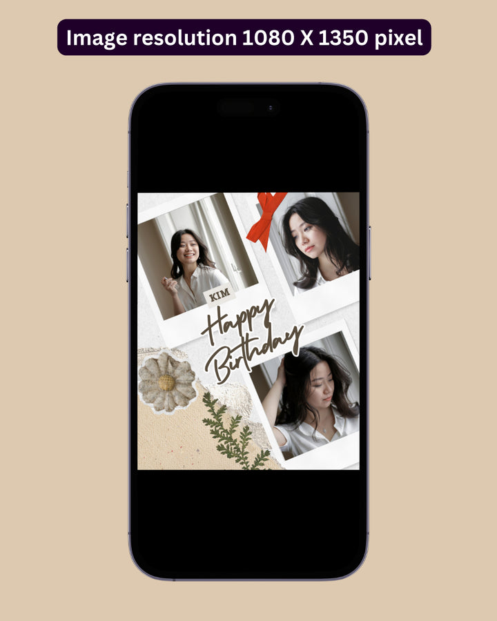 Happy Birthday Post - Image Personalized - creazives