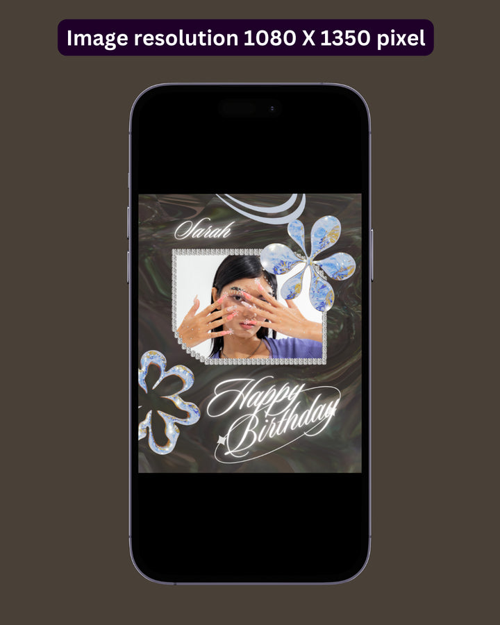 Happy Birthday Post - Image Personalized - creazives