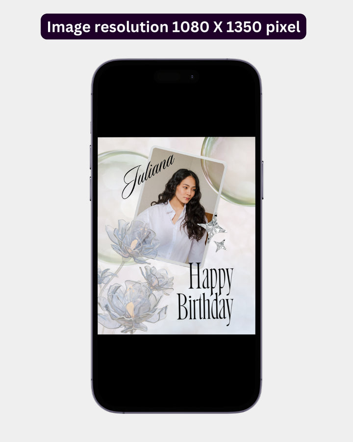 Happy Birthday Post - Image Personalized - creazives