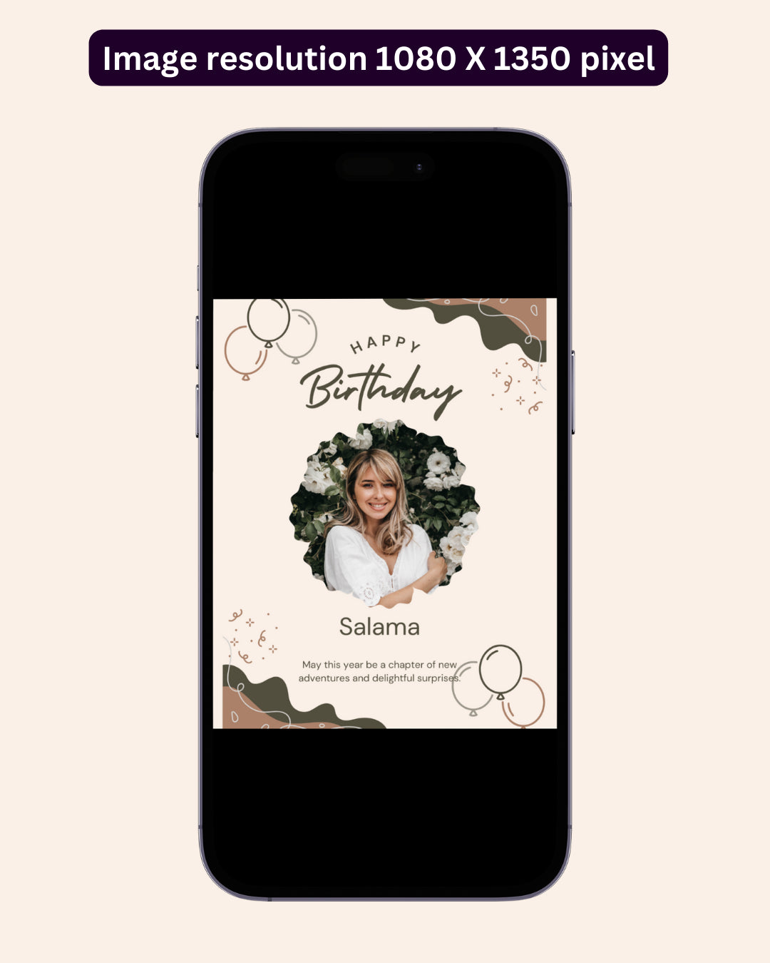 Happy Birthday Post - Image Personalized - creazives