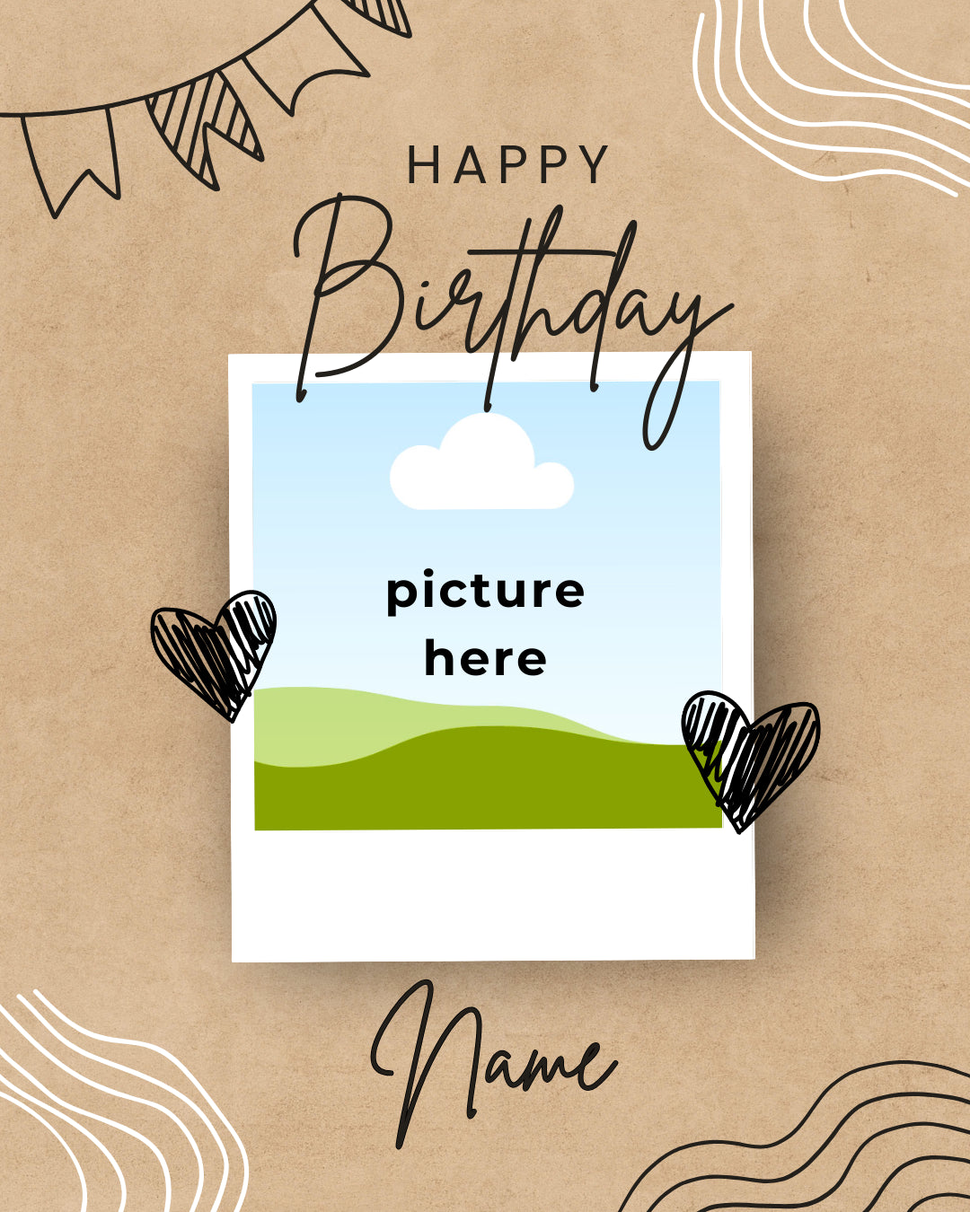 Happy Birthday Post - Image Personalized - creazives