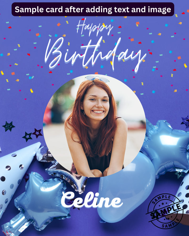 Happy Birthday Post - Image Personalized - creazives