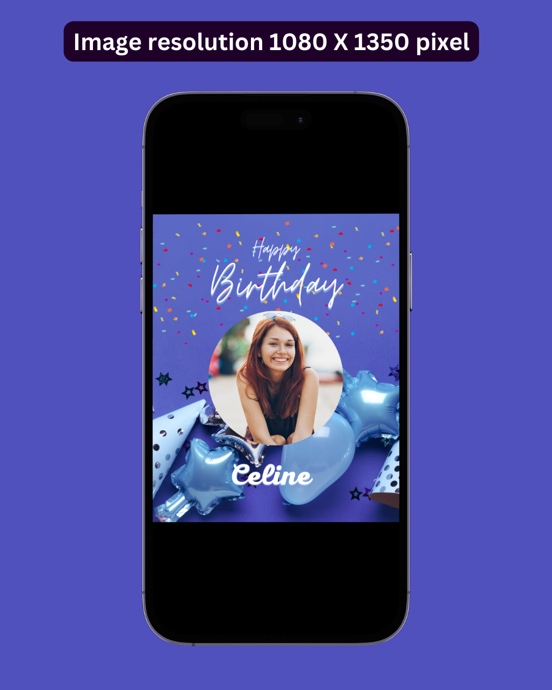 Happy Birthday Post - Image Personalized - creazives
