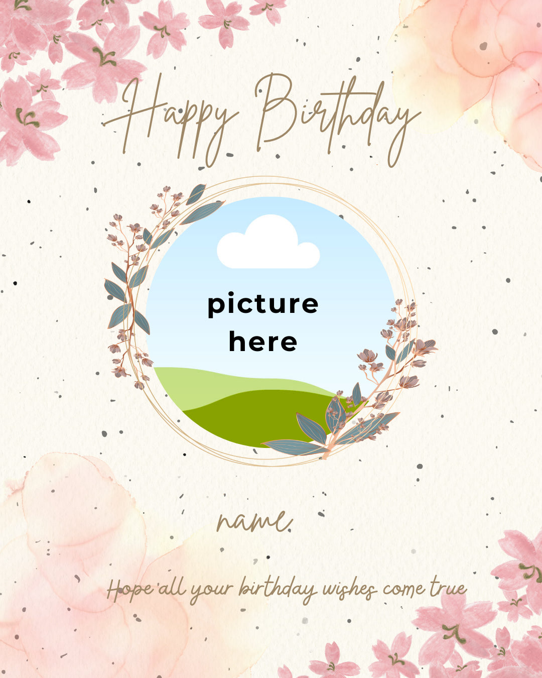 Happy Birthday Post - Image Personalized - creazives