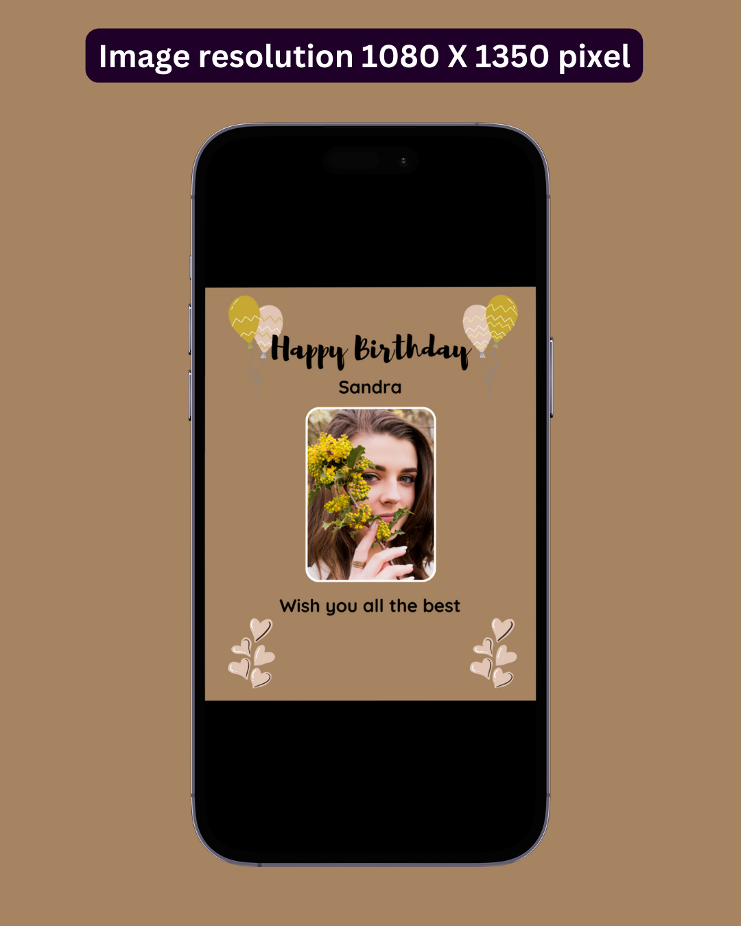 Happy Birthday Post - Image Personalized - creazives