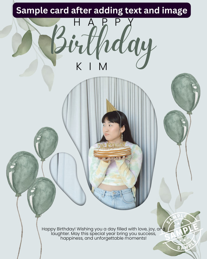 Happy Birthday Post - Image Personalized - creazives