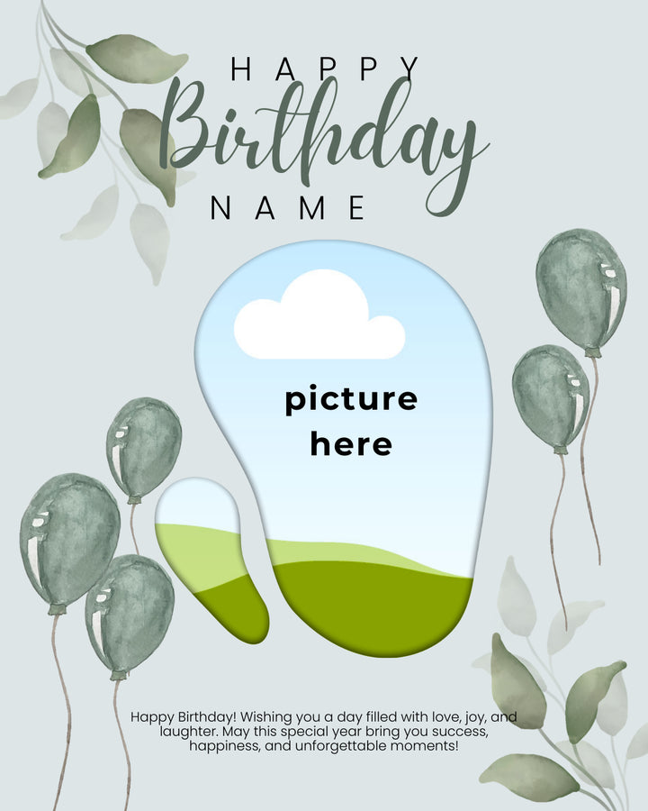 Happy Birthday Post - Image Personalized - creazives