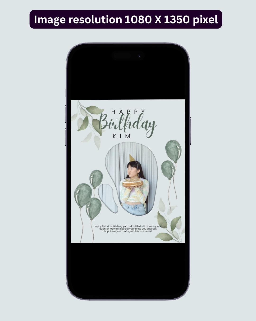 Happy Birthday Post - Image Personalized - creazives