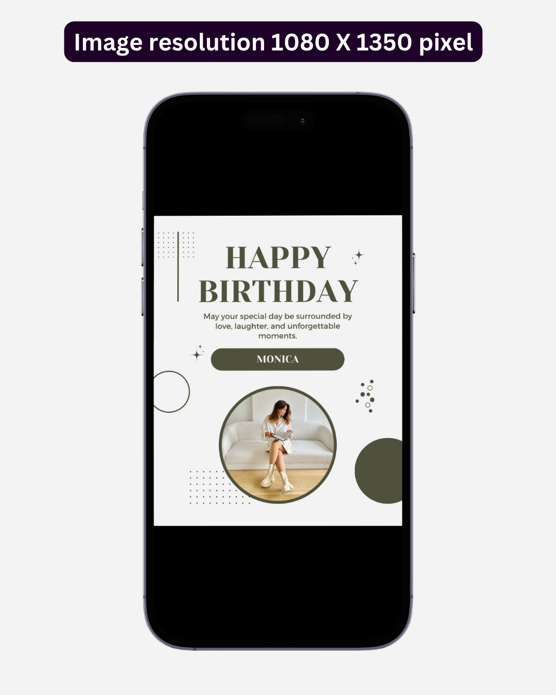 Happy Birthday Post - Image Personalized - creazives
