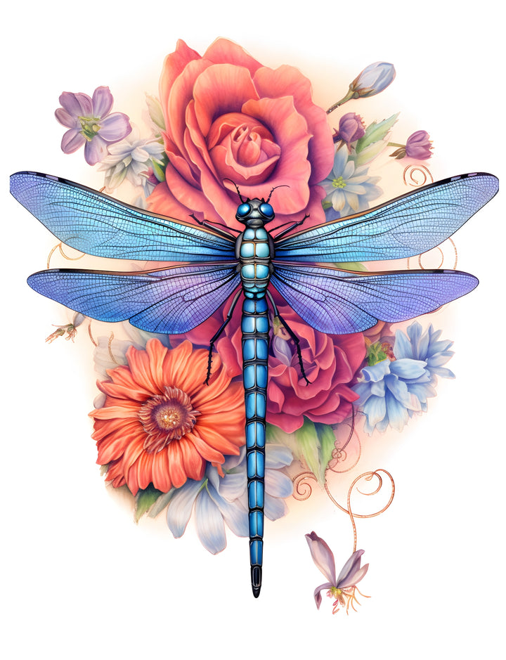 Dragonflies Coloring Book