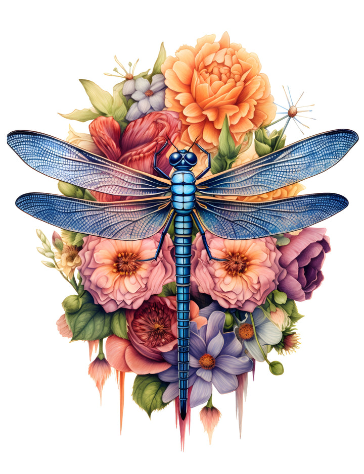Dragonflies Coloring Book