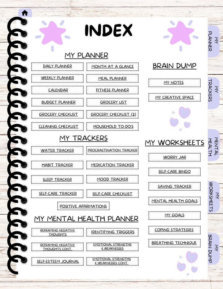 Digital ADHD Planner - creazives