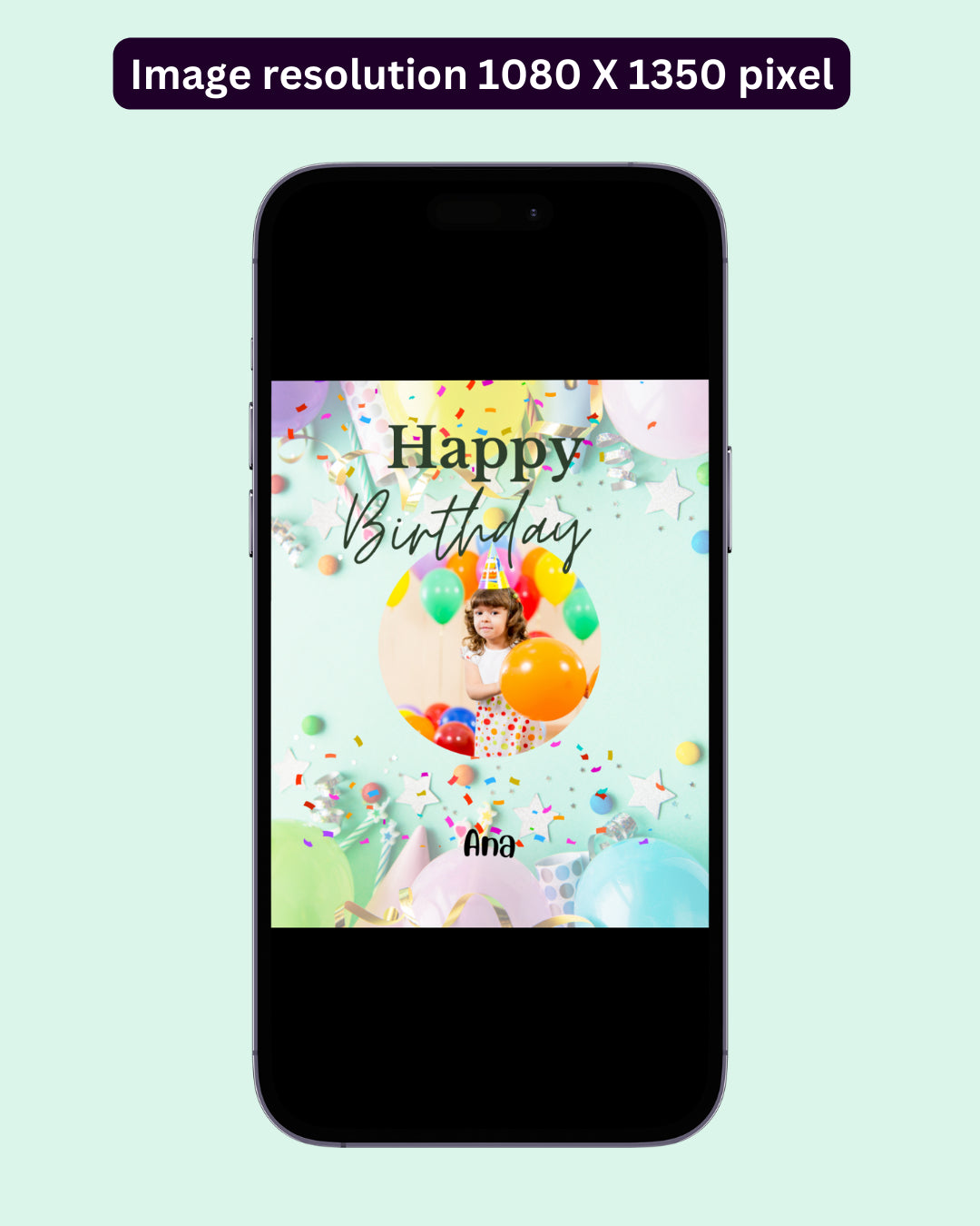 Happy Birthday Post - Image Personalized - creazives