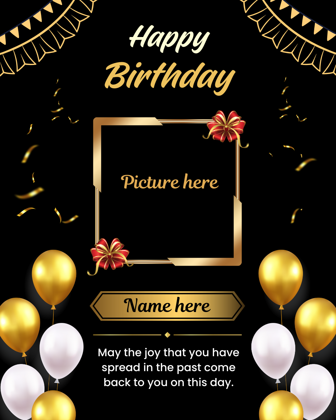 Happy Birthday Post - Image Personalized - creazives