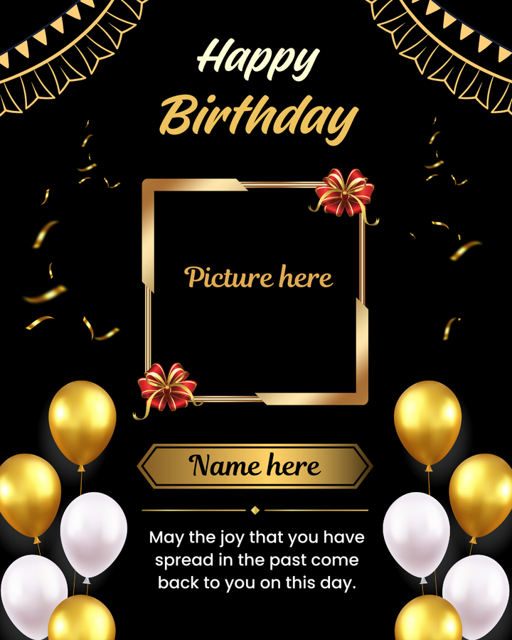 Happy Birthday Post - Image Personalized - creazives