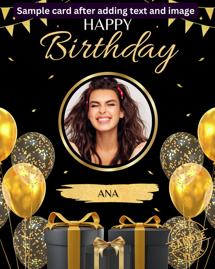 Happy Birthday Post - Image Personalized - creazives