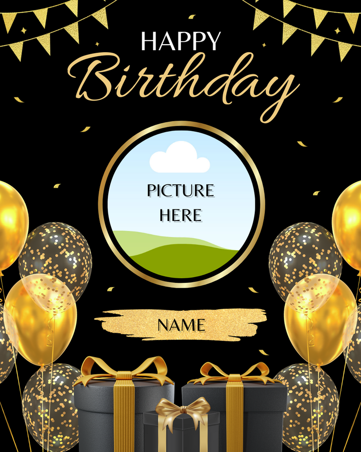 Happy Birthday Post - Image Personalized - creazives