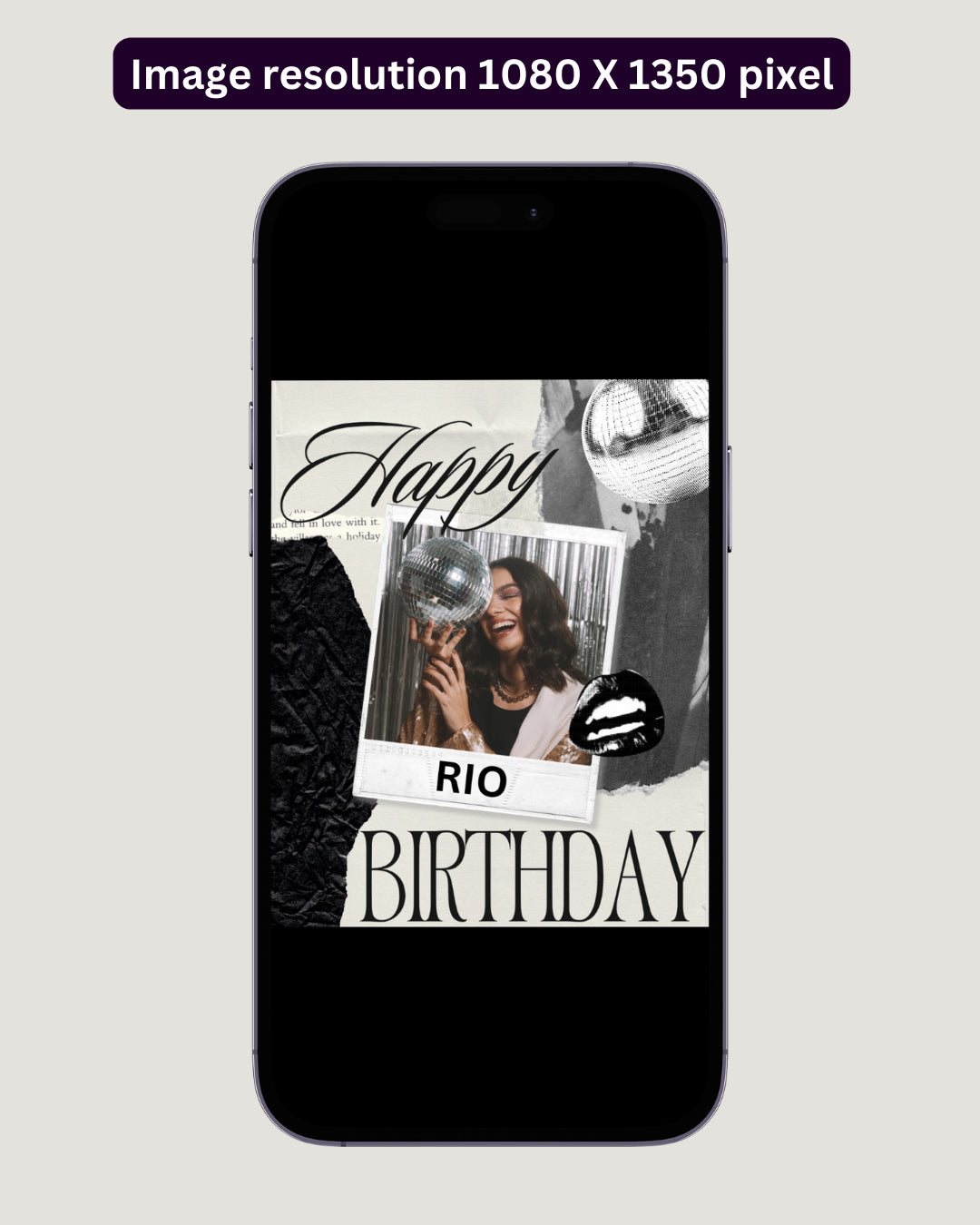 Happy Birthday Post - Image Personalized - creazives