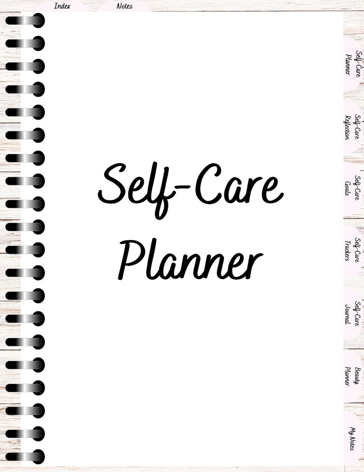 Digital Self-Care Planner