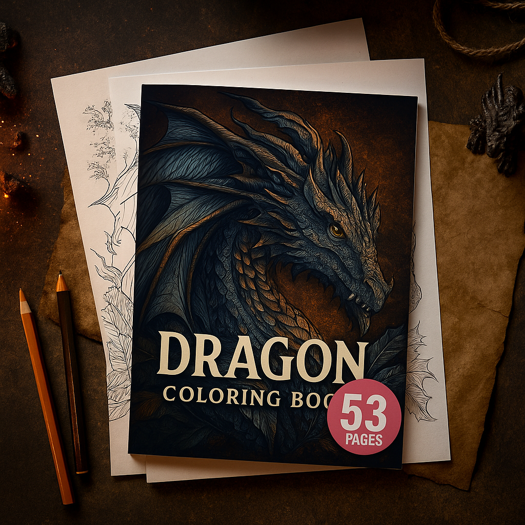 Dragon Coloring Books