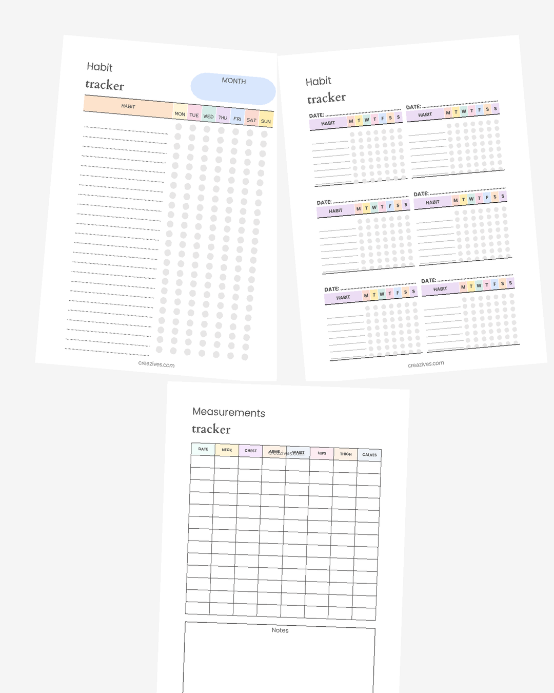 Fitness Planner 1 - creazives