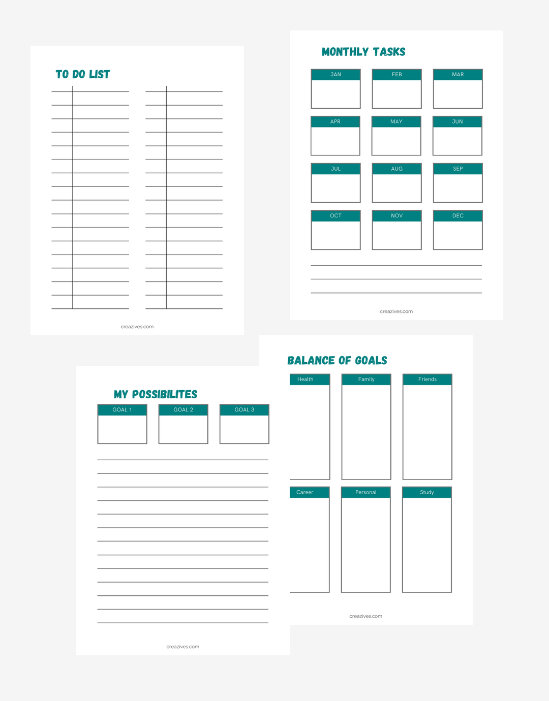 Digital - Goal Planner 1