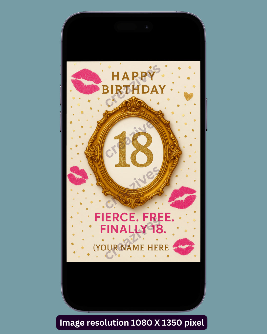 Happy Birthday 18 - creazives