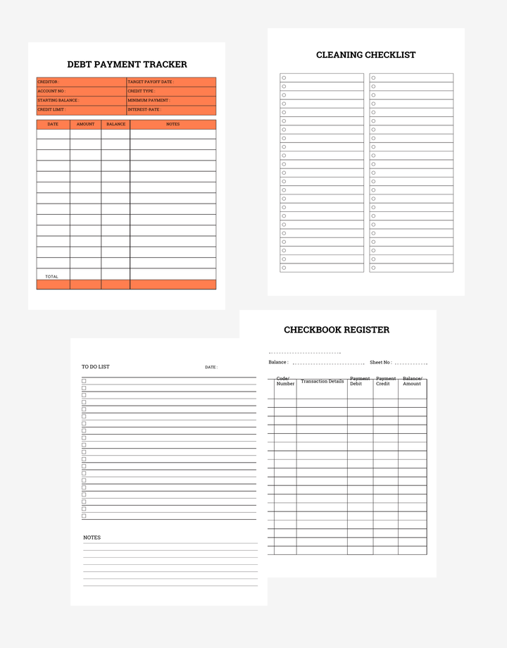 Digital - Home And Life Planner 1