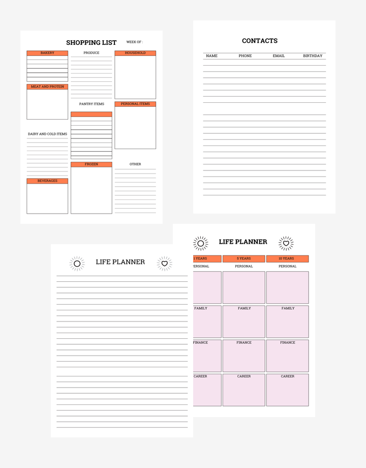 Digital - Home And Life Planner 1