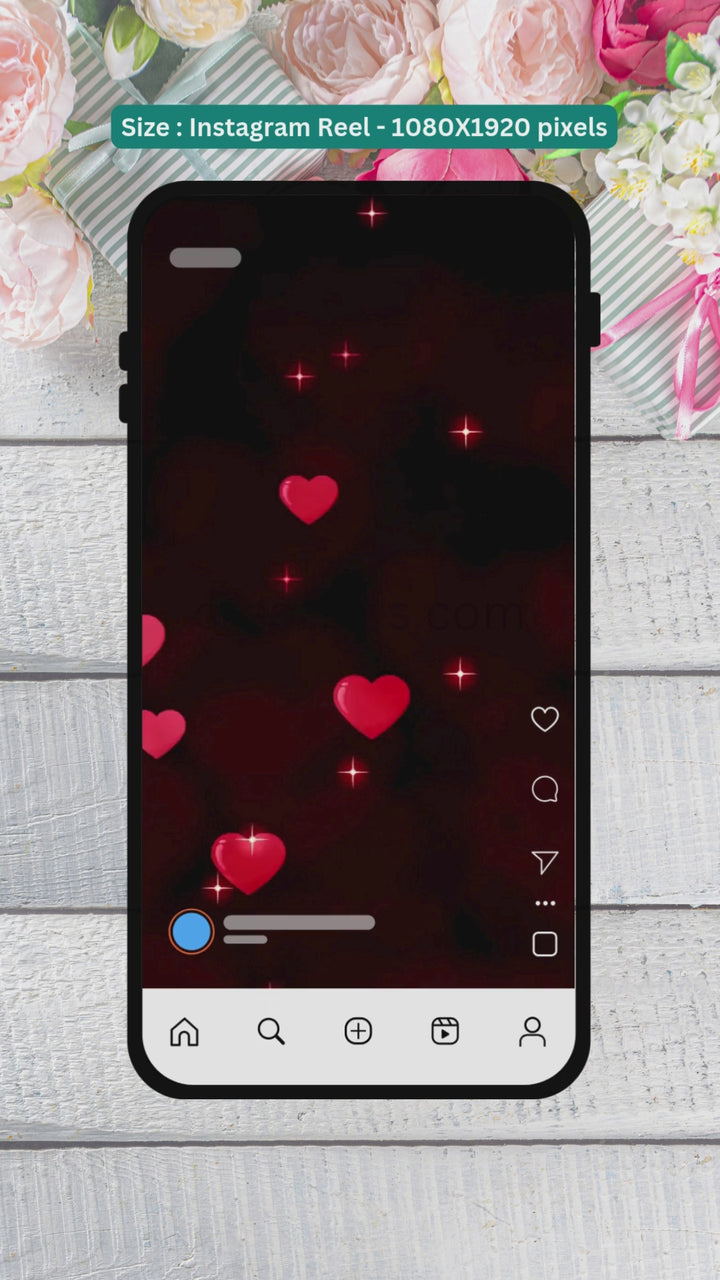 Valentines day Instagram Reel Video