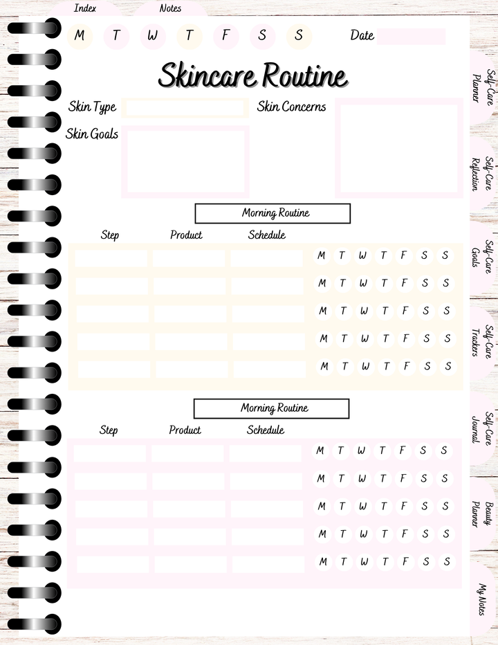Digital Self-Care Planner